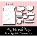 Набір ножів для вирубки My Favorite Things - Die-namics Bon App?tit DIE ONLY
