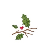 Ножі від Spellbinders - Holly Twigs and Leaves