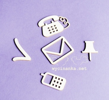 Чипборд від Wycianka - Офісний набір, 5 дет.