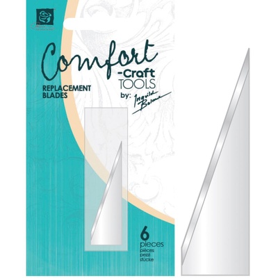 Змінні леза для ножа Prima - Comfort Craft Craft Knife, 6 шт.