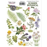 Набір наліпок (стікерів) 16 шт. Summer botanical diary 193, ТМ Фабрика Декору