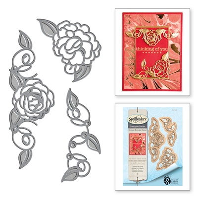Ножи от Spellbinders – Camellia Accents
