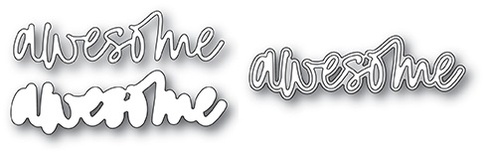 Ножі для вирубки від Memory Box - Awesome Jotted Script