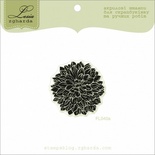 Акриловий штамп Lesia Zgharda FL040a Квітка маленька, розмір 3,5x3,6 см