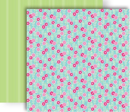 Аркуш скрап-паперу GCD StudiOs-Sprinkles - Sweet Tooth Collection - двосторонній 30x30 см