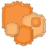 Ніж для вирубки Spellbinders - Decorative Labels Twenty - Two, 5шт.