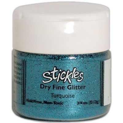 Сухой глиттер Ranger - Stickles Dry Fine Glitter - Turquoise