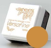 Пигментные быстросохнущие чернила Tsukineko - VersaFine 1in Cube Pads Toffee