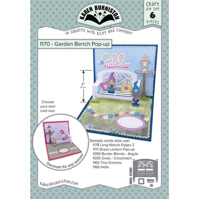 ПІД ЗАМОВЛЕННЯ - Karen Burniston Dies - Garden Bench Pop-Up