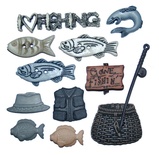 Набор декоративных пуговиц Dress It Up - Fishing