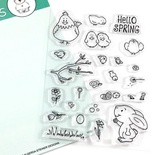 Набор штампов Gerda Steiner - Hello Spring 4x6 Clear Stamp Set