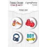 Набір фішок Cool Teens, TM Fabrika Decoru з 4 шт. №291