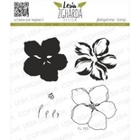 Набір акрилових штампів Lesia Zgharda Цвіт вишн̣і великий FL193