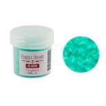 Пудра оксамитова, колір бірюза, 20 мл, ТМ Фабрика Декору