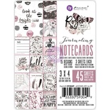 Карточки для журналинга от Prima - Rose Quartz Journaling Cards 3"X4"