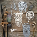 Нож для вырубки от MiMiCut - Макраме, 5  шт.