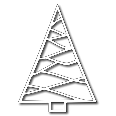 Ніж для вирубки Frantic Stamper - Precision Dies- Triangle Christmas Tree