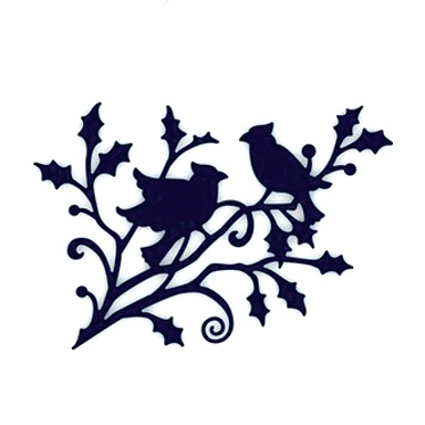 Ніж для вирубки Die-Namites - Cardinals and Holly