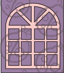 Чипборд. Вікно №2. Великий, cb-164