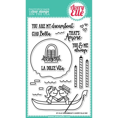 Акриловый штамп Avery Elle - Dreamboat Clear Stamps