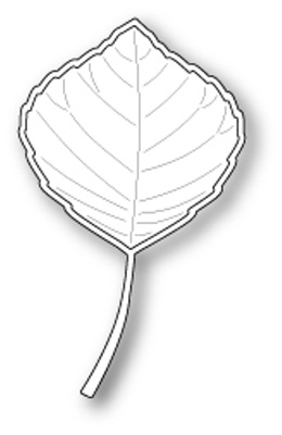 Ніж для вирубки від Poppystamps - Aspen Leaf
