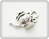 Набір металевих підвісок від ScrapBerryʼs - Чайничок, 15x21, 10 шт.