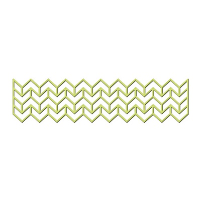 Ножі від Spellbinders - Chevron Border