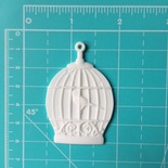 Клітка з білого пластику від E.В.A., висота 5см, 1 шт.