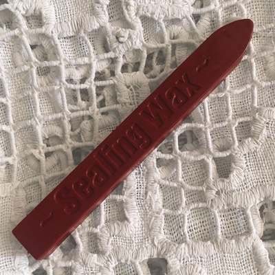 Воск для сургучной печати, цвет бордовый, 9х1х1см, 1 штука