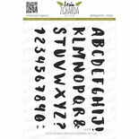 Акриловый штамп Lesia Zgharda A015 Алфавіт