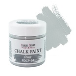 Крейдова фарба Chalk Paint Серая 50 ml, ТМ Фабрика Декору