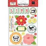 Багатошарові висічки для скрапбукінгу  від Echo park - For the Record 2 TailoRed