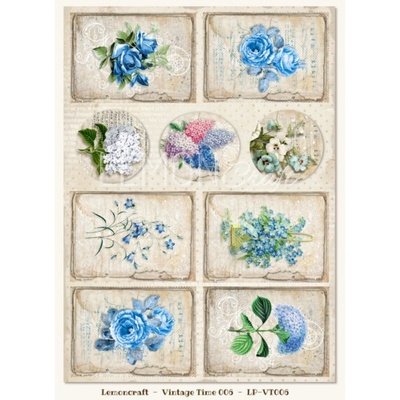 Лист с картинками LemonCraft - Vintage Time 006