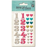 Емалеві прикраси My Mind's Eye - Lovely Day, 28 штук