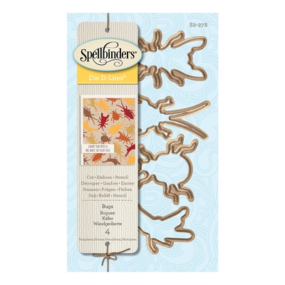 Ножи от Spellbinders - Bugs - Жуки 