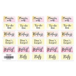 Набор наклеек (стикеров) для журналинга 4-004, Magnolia Sky, ТМ Фабрика Декора