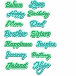 Ножі від Spellbinders - Sentiments