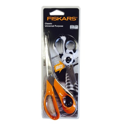 Ножницы универсальные Fiskars Classic Universal Purpose 21 см и детские 1382 Kids Animal