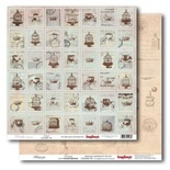 Аркуш паперу для скрапбукінгу від ScrapBerryʼs - Версаль - Капела