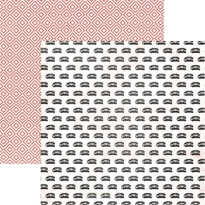 Аркуш скрап-паперу My Mind's Eye Ring, 30x30 см, двосторонній