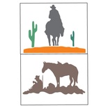 Ножи от Cheery Lynn Designs - Cowboys