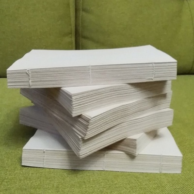 Блок для блокнота А6 зістарений, товстий, 140 аркушів