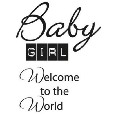 Набір акрилових штампів Marianne Design - Clear Stamps - Baby Girl