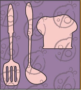 Чипборд. Набор "Веселый повар". Большой, cb-219