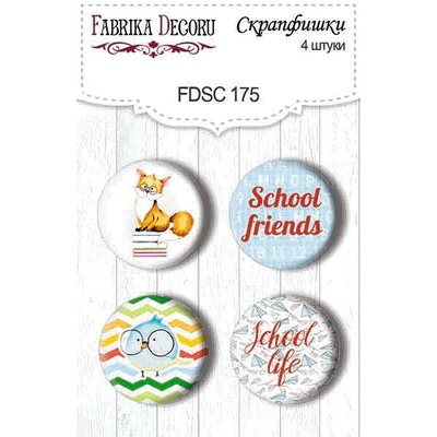 Набір скрап-фішок від ТМ Фабрика Декору з 4 шт., набір 175