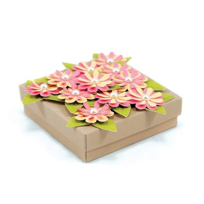 Фигурный дырокол EK Tools - Flowers & Leaves Large Punch