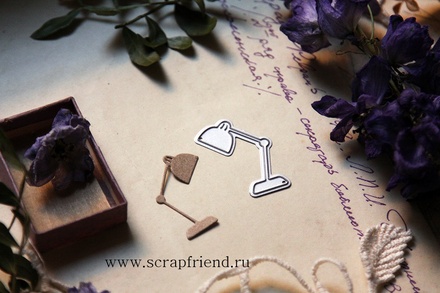 Ніж для вирубки від Scrapfriend - Лампа, 2,5x3,5см