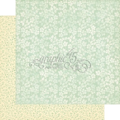 Набор скрапбумаги и декора Graphic 45 - Baby 2 Bride—Deluxe Collector's Edition, 30х30 см