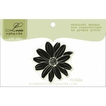 Акриловый штамп Lesia Zgharda FL042a Цветок маленький, размер 3,1x3,2 см