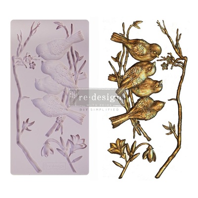 Молди силіконові від Prima - Avian Love, Re - Design Mould 5"X8